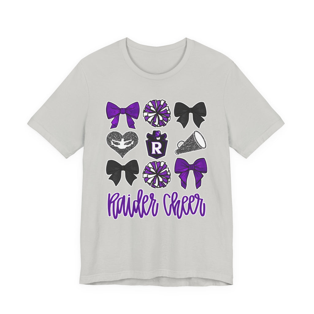 Grid Tee- Raider Cheer
