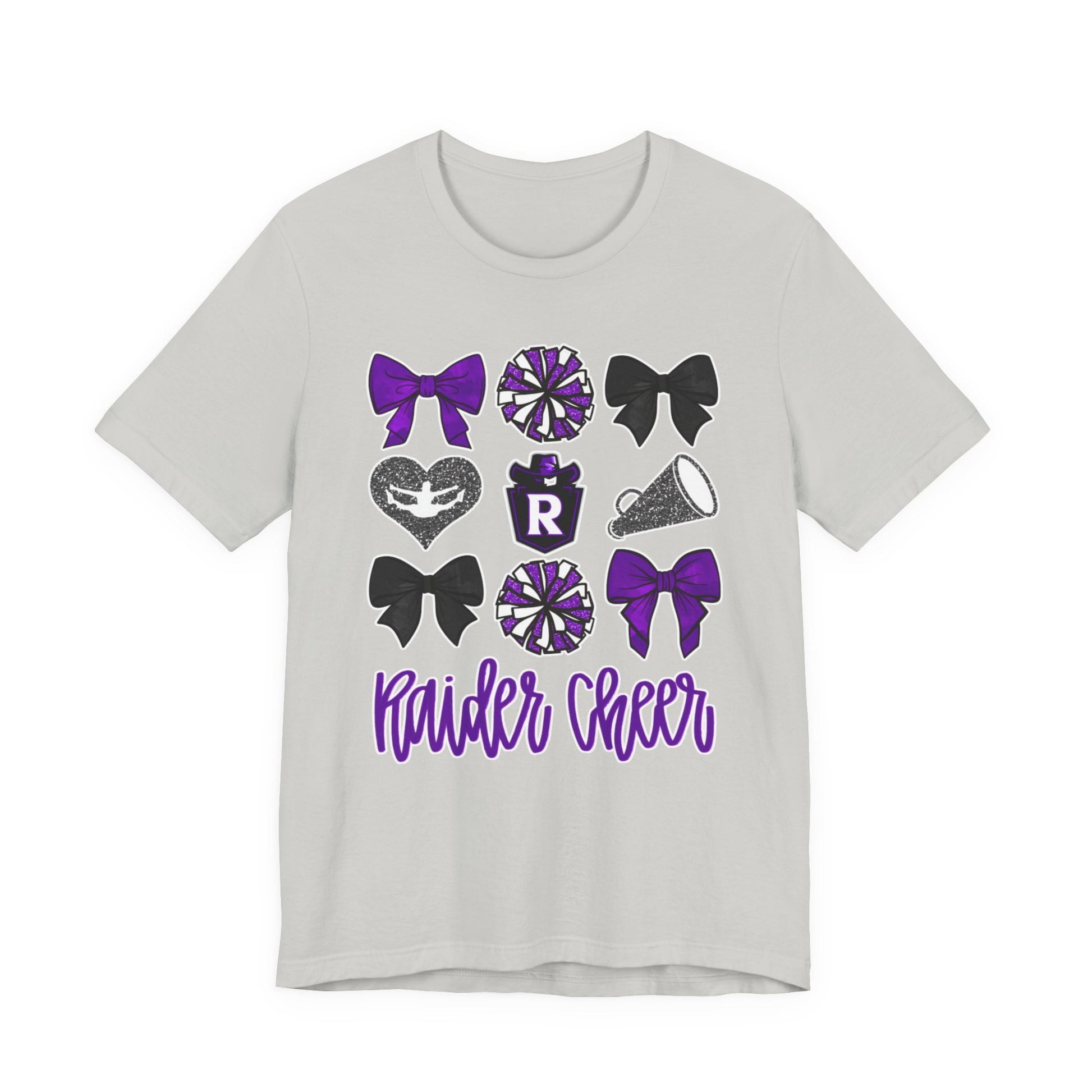 Grid Tee- Raider Cheer
