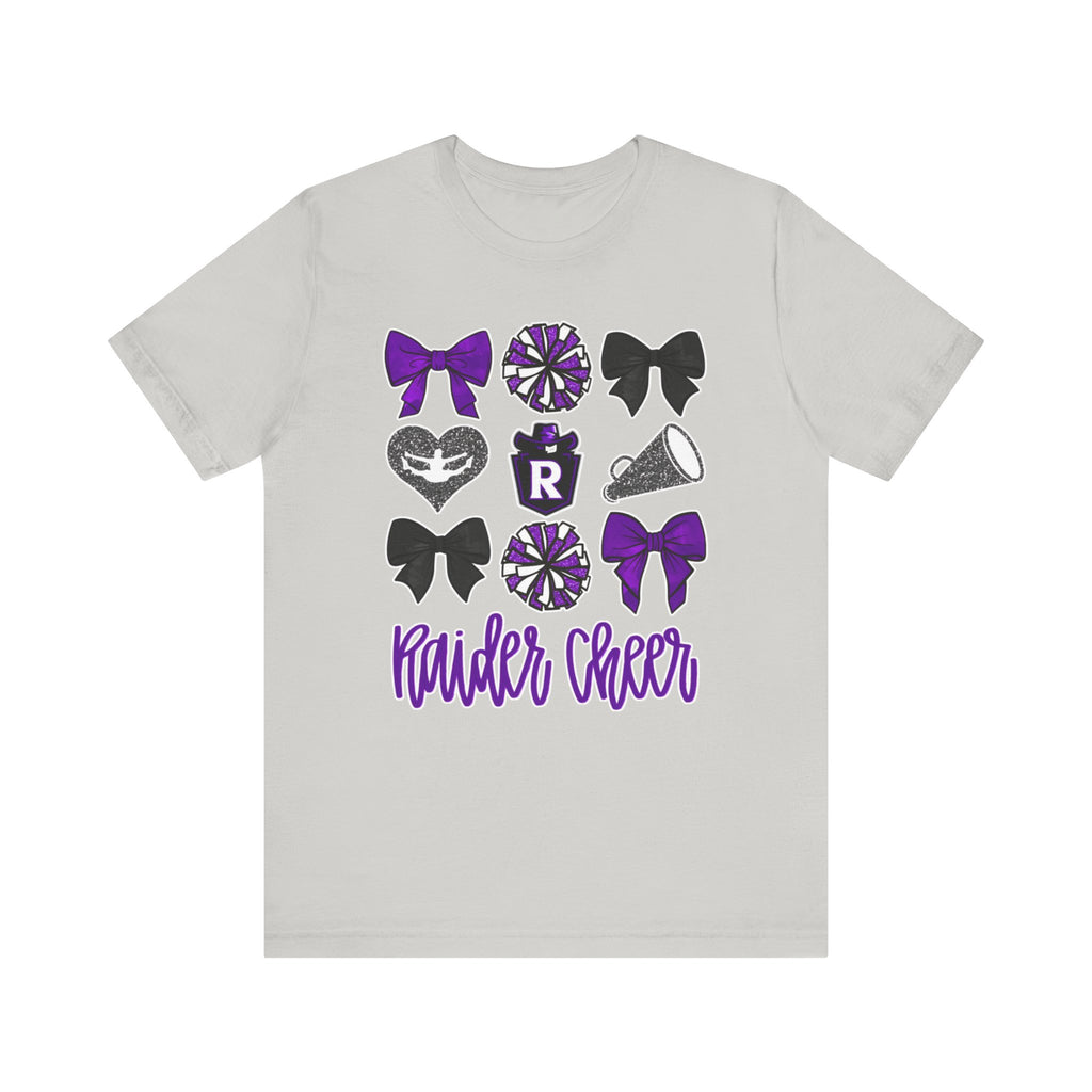 Grid Tee- Raider Cheer