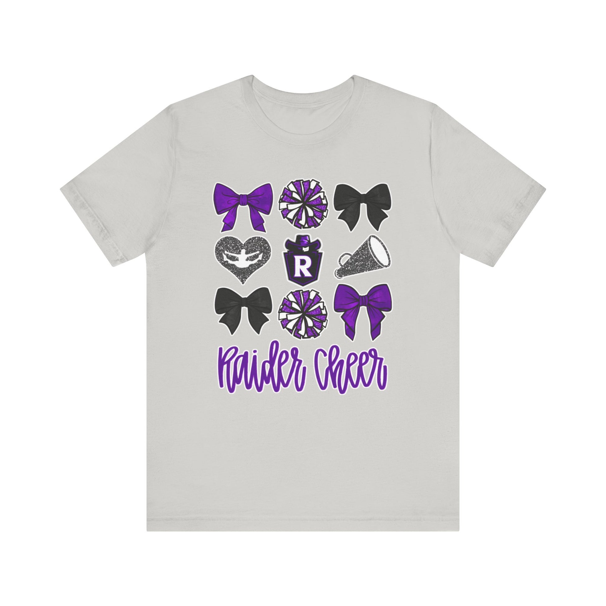 Grid Tee- Raider Cheer