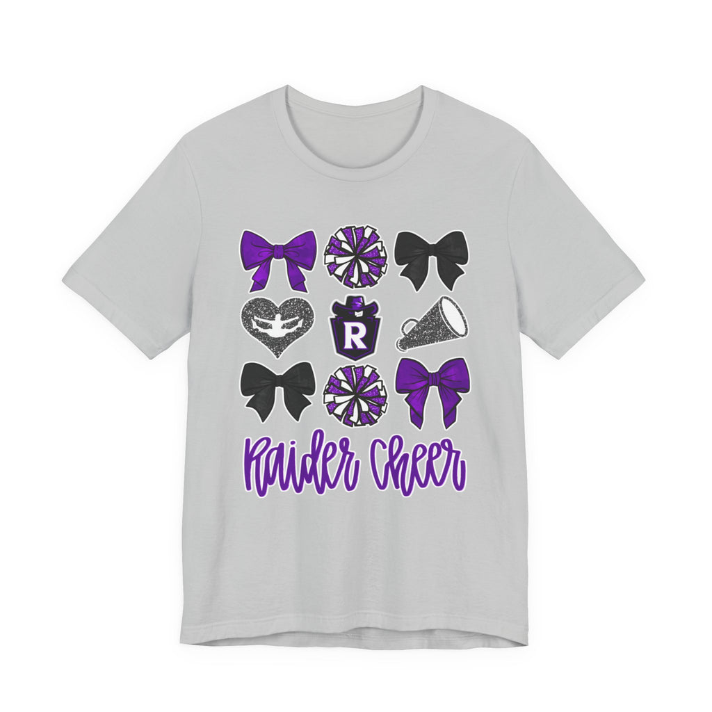 Grid Tee- Raider Cheer