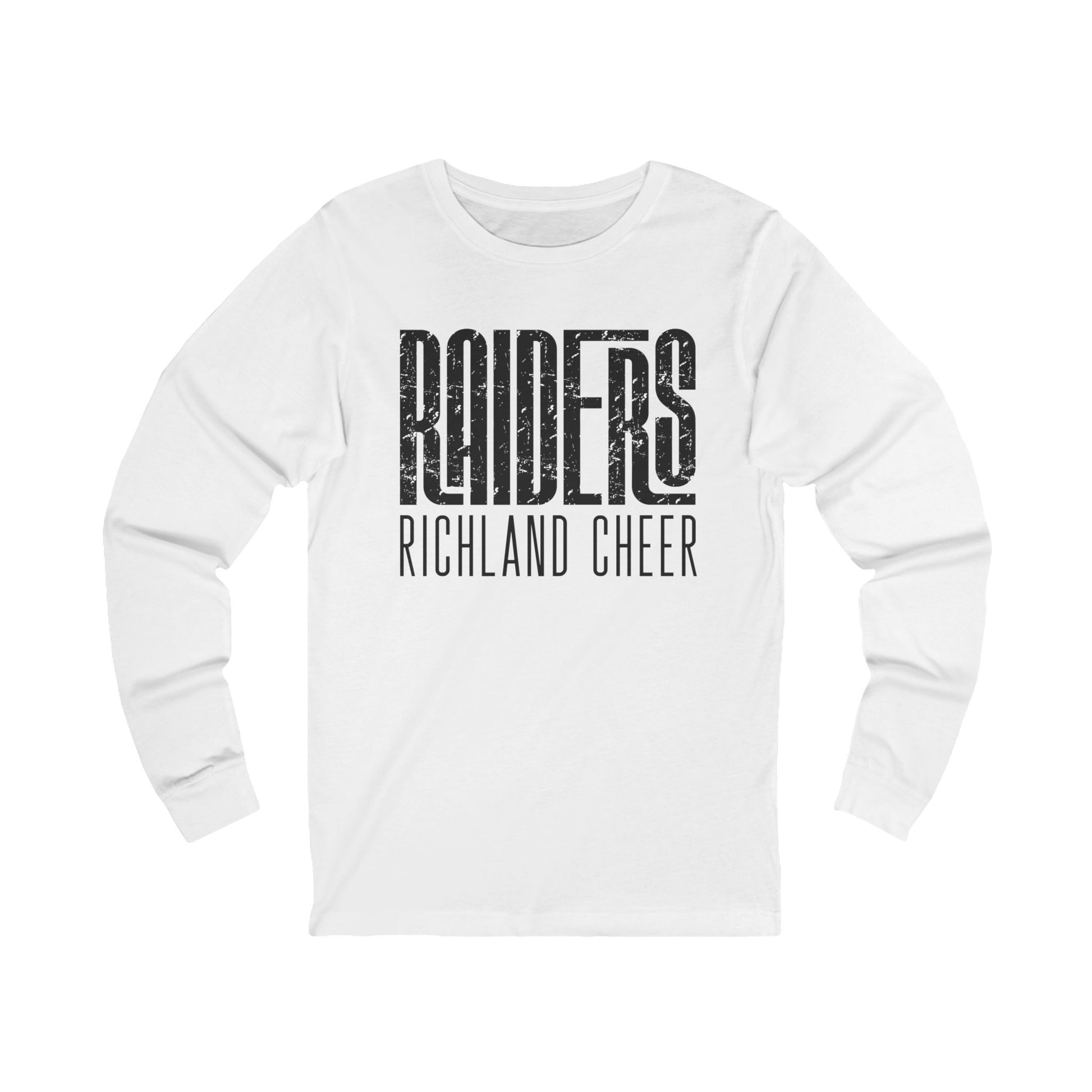 Raiders Richland Cheer Unisex Long Sleeve Tee