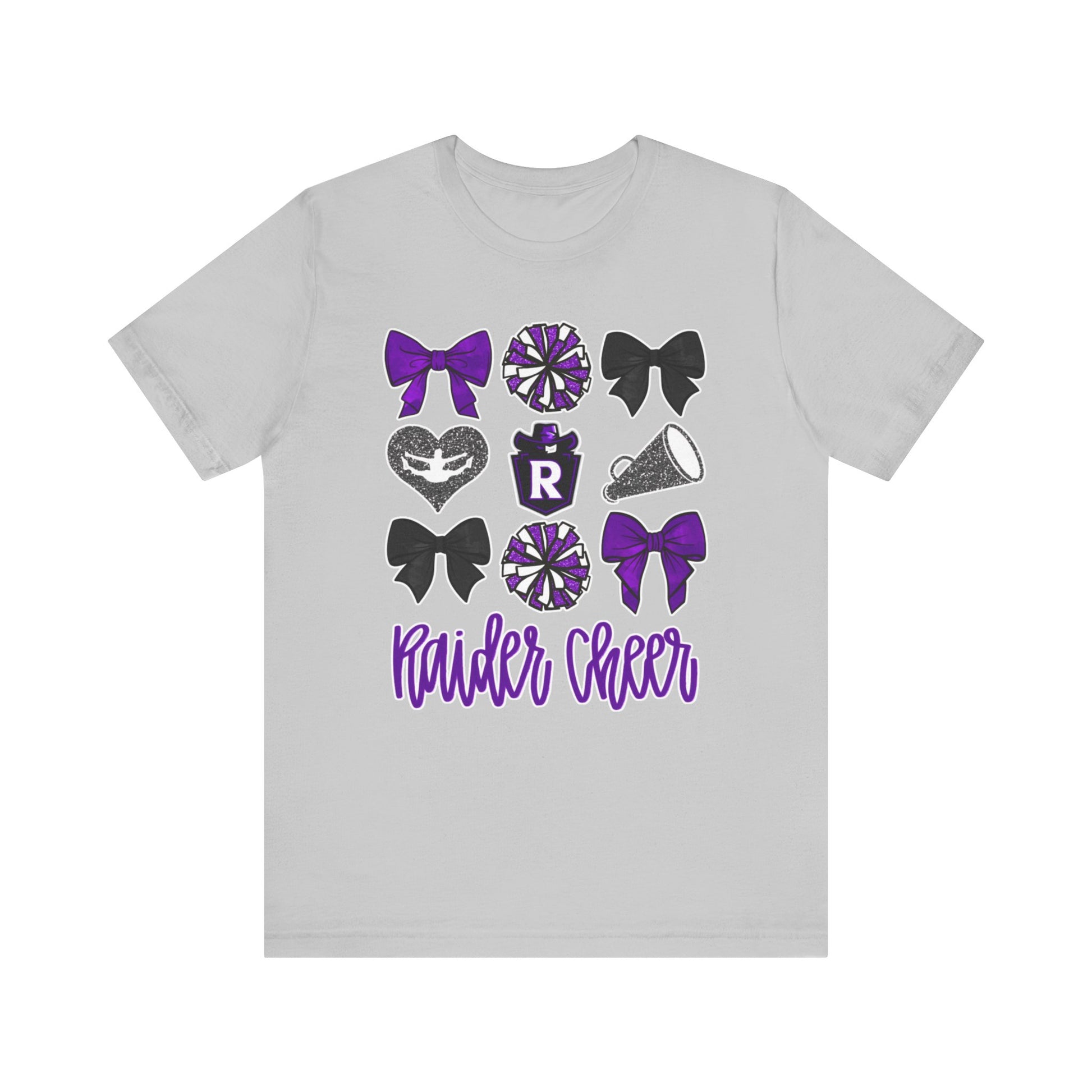 Grid Tee- Raider Cheer